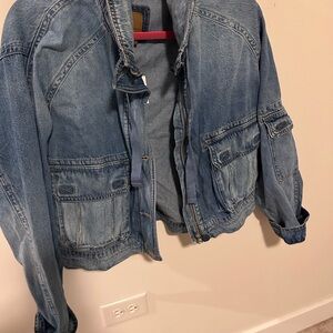 American Eagle Outfitters Denim Blue Jean Jacket